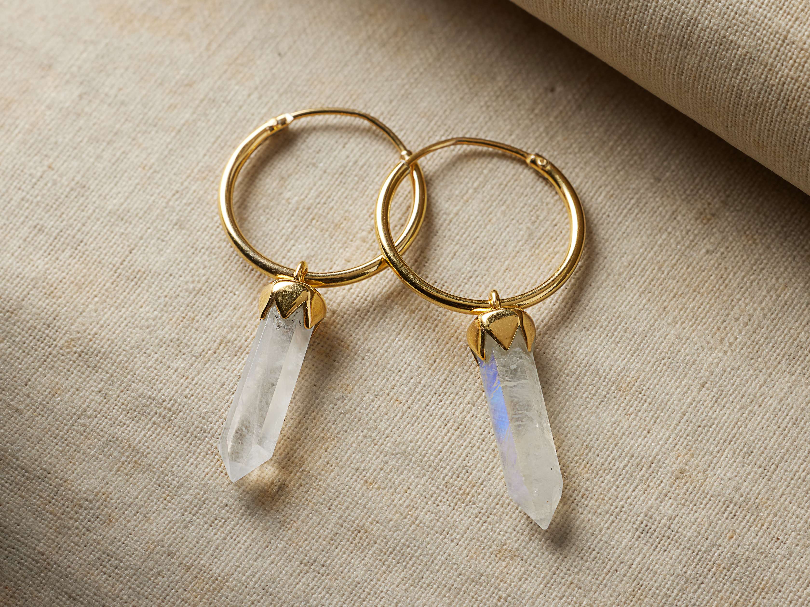 Ayla Moonstone Earrings